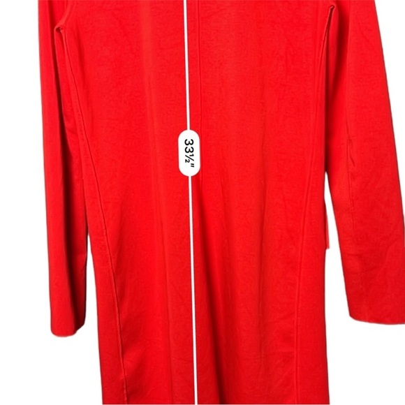 CAROLINA BELLE Montreal Longline Breasted Peacock Coat Blazer Size Extra Small - Picture 6 of 7